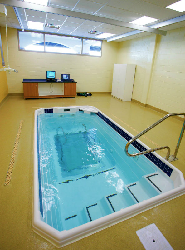 Underwater treadmill